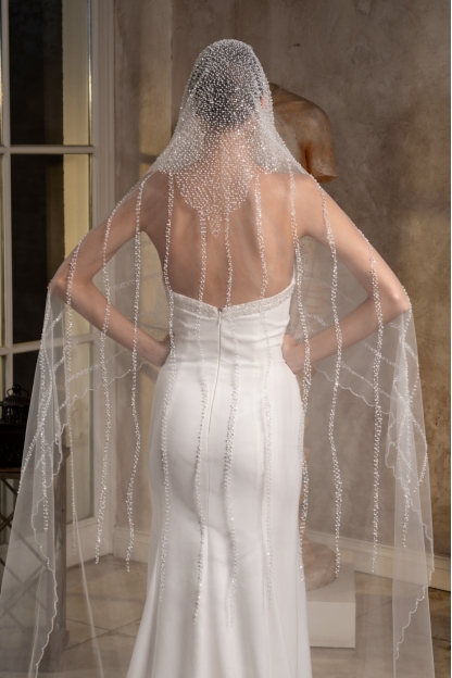 D369 DESENLİ GELİN DUVAĞI 