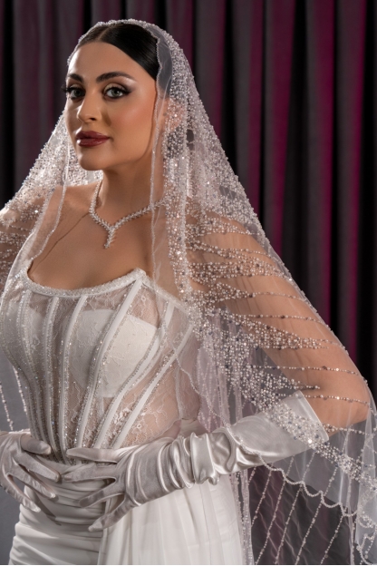D365 DESENLİ GELİN DUVAĞI 