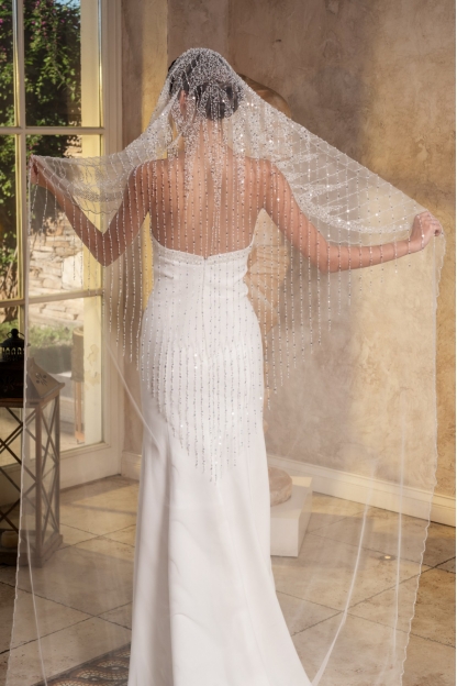 D365 DESENLİ GELİN DUVAĞI 