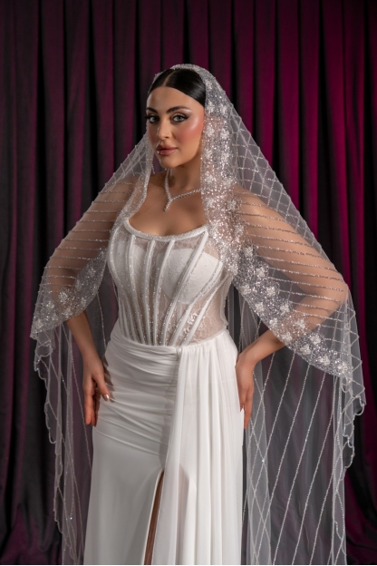 D383 DESENLİ GELİN DUVAĞI 