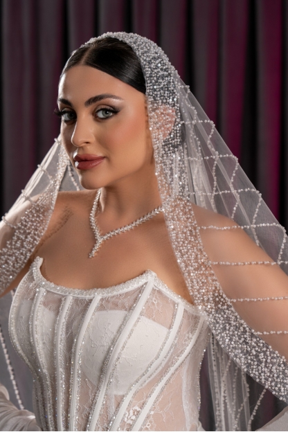 D367 DESENLİ GELİN DUVAĞI 