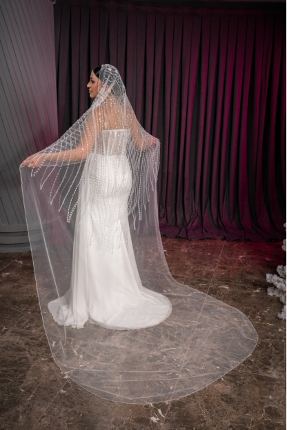 D380 DESENLİ GELİN DUVAĞI 