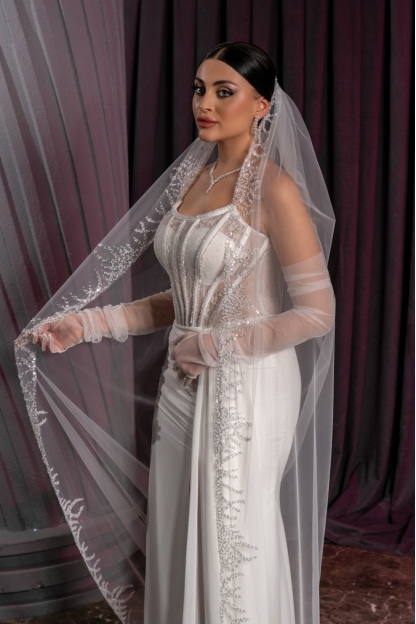 D315 DESENLİ GELİN DUVAĞI 
