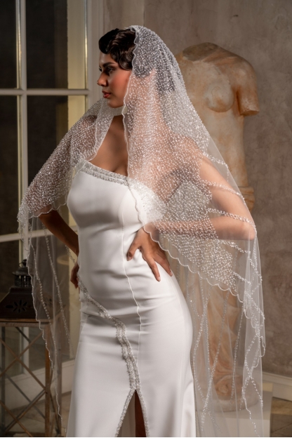 D369 DESENLİ GELİN DUVAĞI 