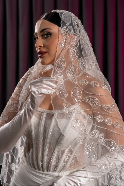 D364 DESENLİ GELİN DUVAĞI 