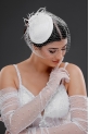 Gelin Kepi Nikah Şapkası Vualet